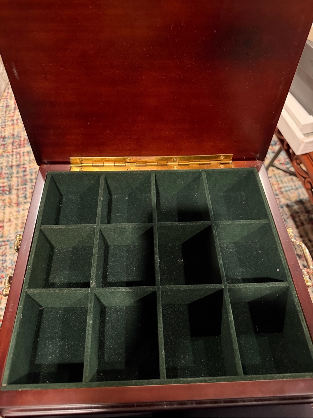 Vintage 1996 Tea Chest from The Bombay Company